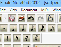 is there a finale notepad for mac